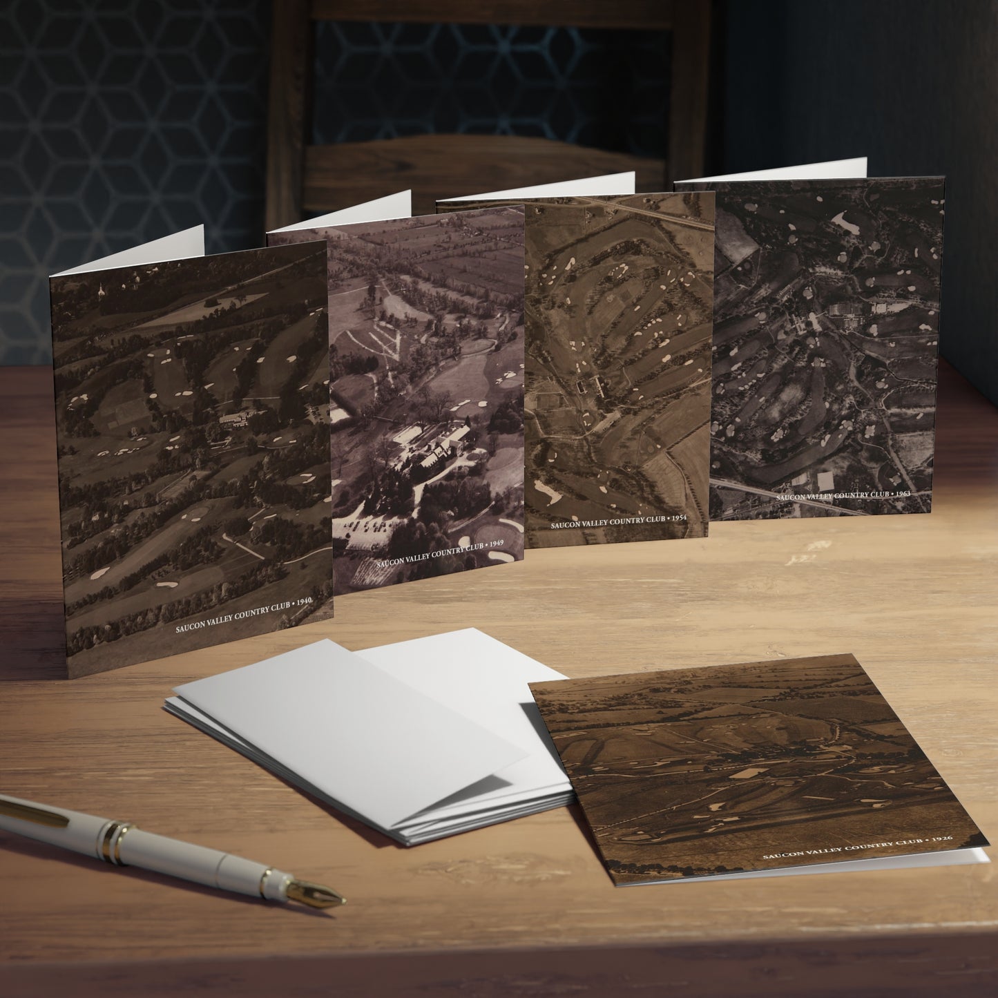 Aerial View Archives | Multi-Design Greeting Cards (5-Pack)