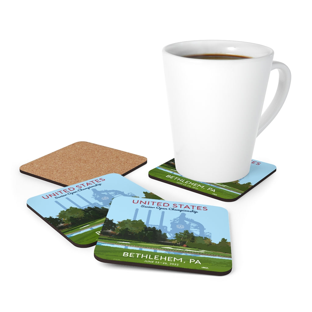 Corkwood Coaster Set