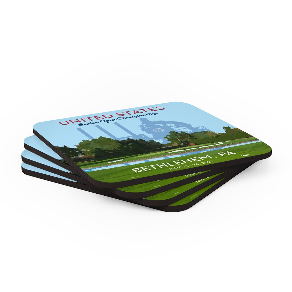 Corkwood Coaster Set