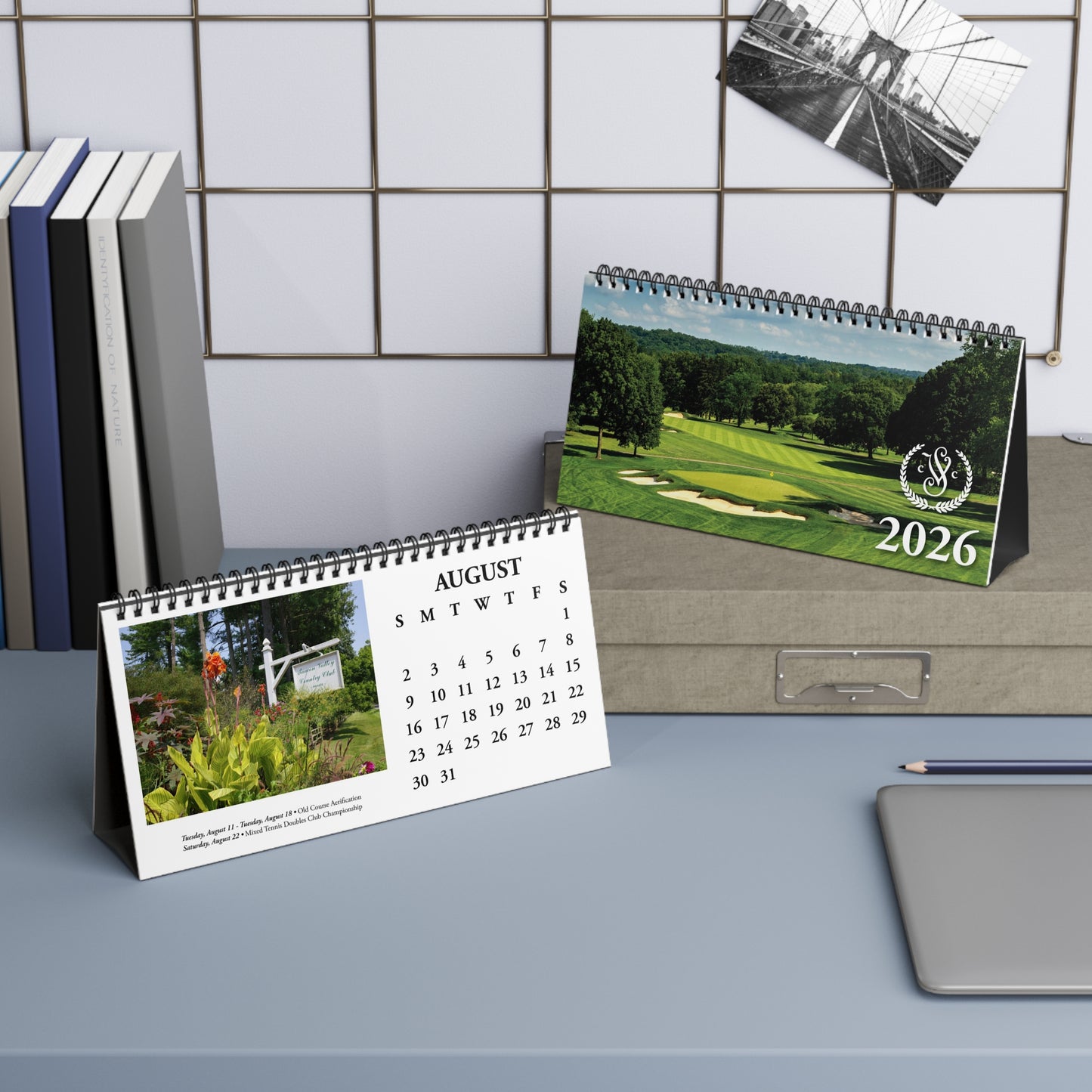 2026 Saucon Valley Country Club Desktop Calendar