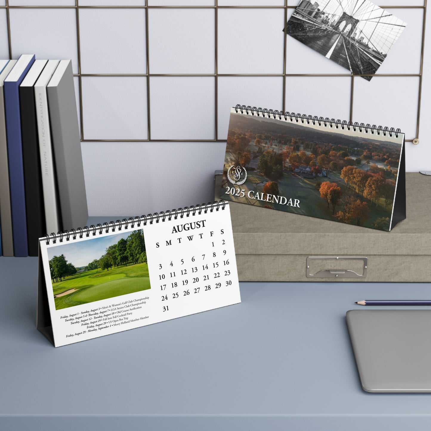 2025 Saucon Valley Country Club Desktop Calendar