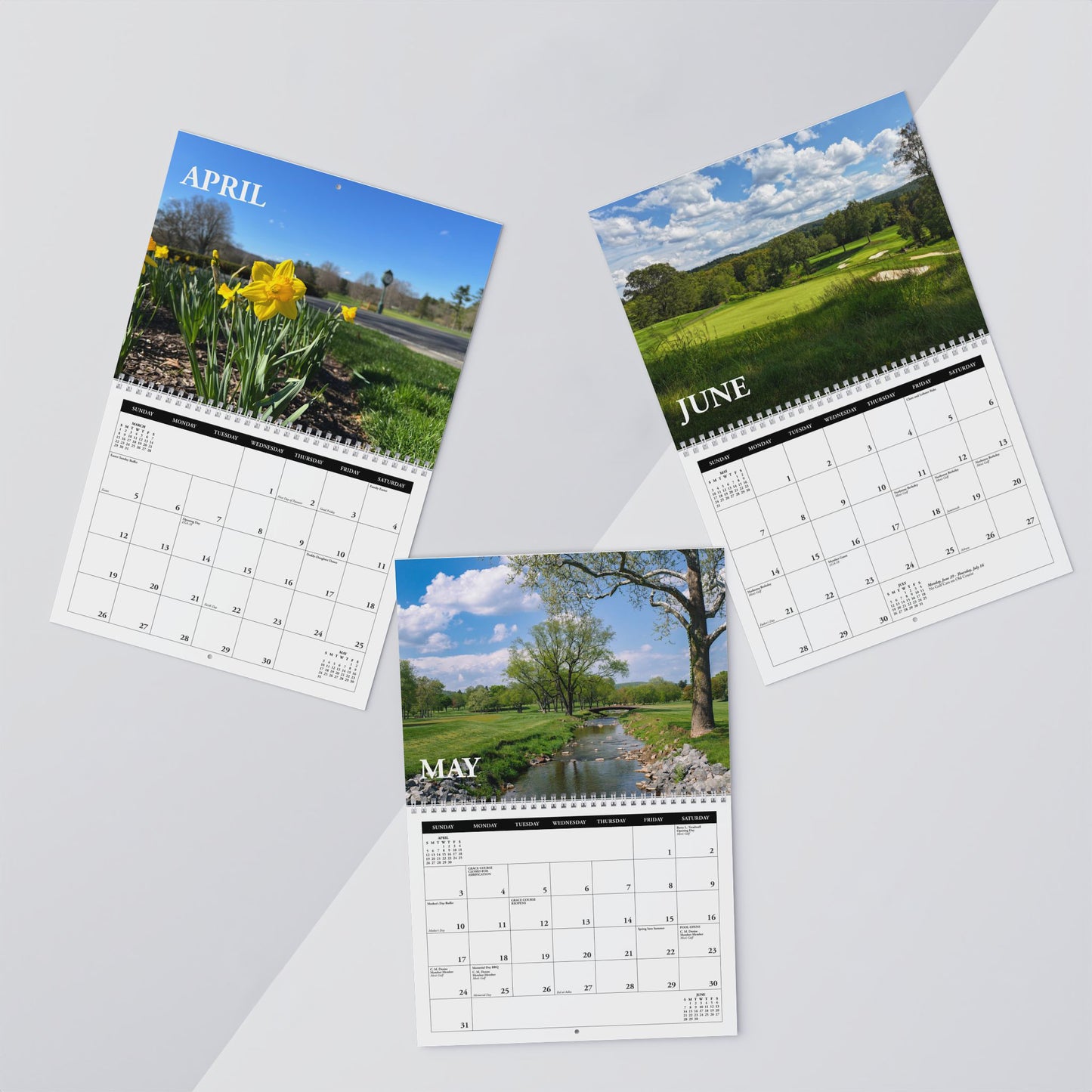 2026 Saucon Valley Country Club Wall Calendar